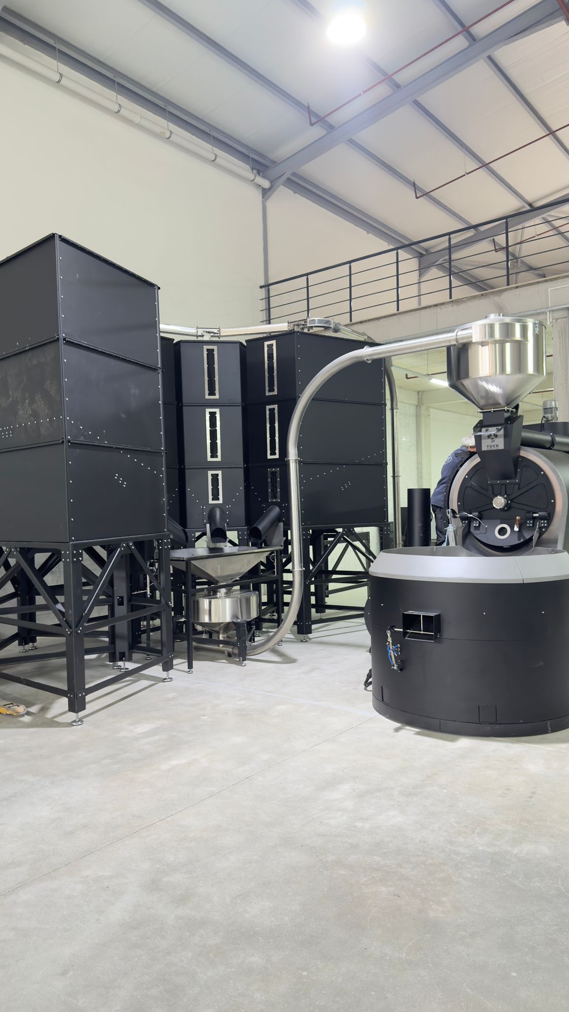 120 kg industrial coffee roaster 4 - Kuban 120 Kg Industrial Coffee Roaster