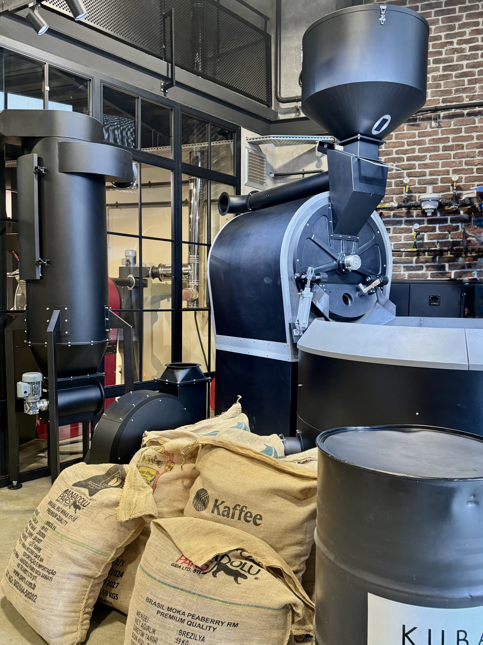 60 kg industrial coffee roaster 2 - 60 Kg Industrial Coffee Roaster