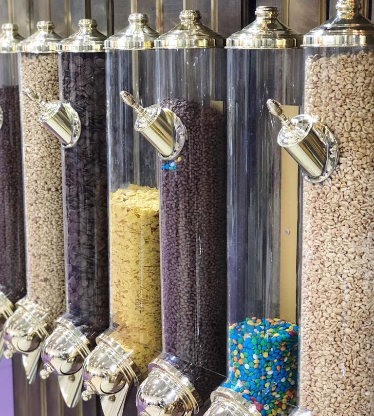 mekanizma 2kuban silos - Wall Mounted Cylindrical Coffee Silo