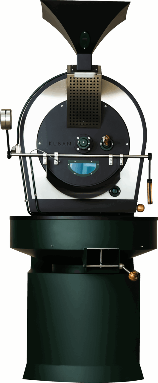 Supreme V2 18 Kg – Consistent Roasts, Industrial Performance at Scale 1 Kuban coffee processing kuban supreme v2 18kg coffee roaster side - Supreme V2 18 Kg – Consistent Roasts, Industrial Performance at Scale