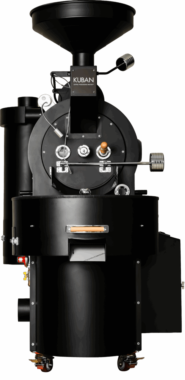 kuban supreme v2 3kg coffee roaster front - Supreme V2 3 Kg – Consistent Roasts, Distinctive Performance in Every Café